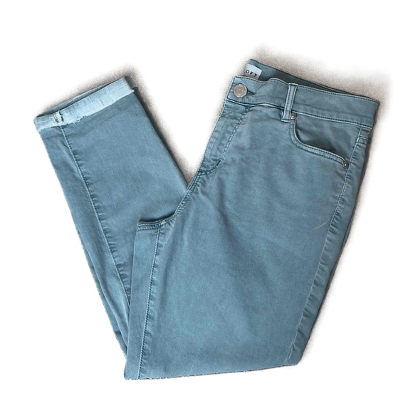 LOFT Denim - Loft Light Blue teal Size 30/10 Modern Skinny Crop‎ Jeans